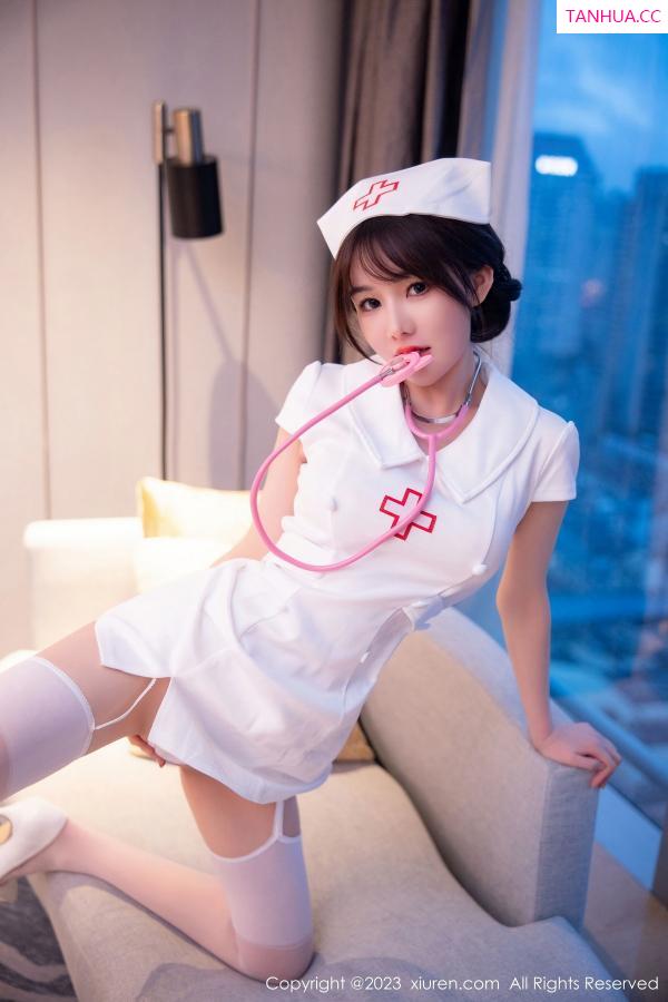 婠婠么  [XiuRen]高清写真图 2023.02.06 No.6221 婠婠么 护士服丝袜第37张图片